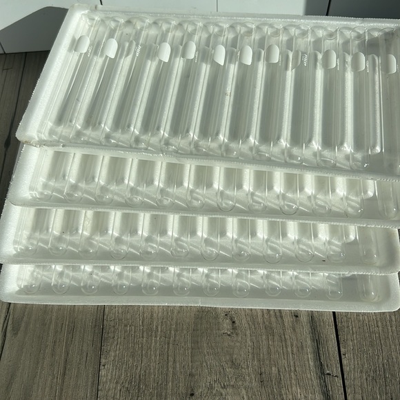 48 Test Tubes Science Pyrex no. 9800 made in USA - Picture 2 of 9